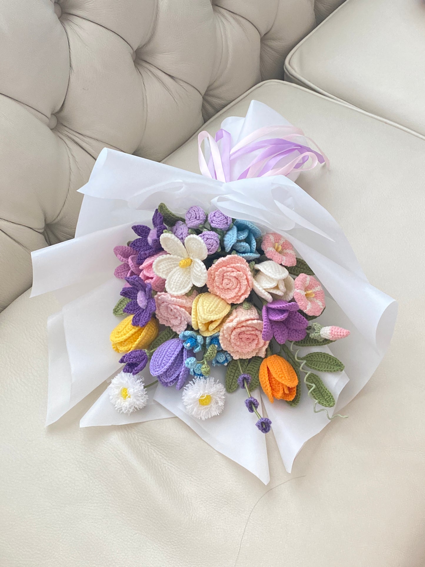 Love's Crochet Bouquet