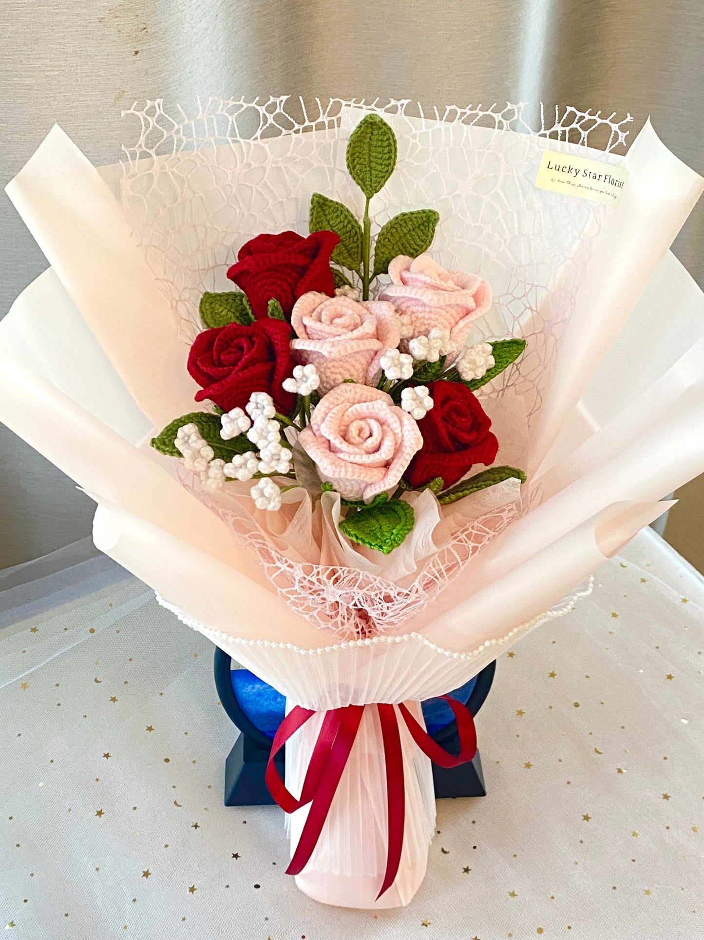 Deep Love Crochet Bouquet