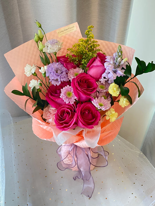 Pink Lovers Bouquet