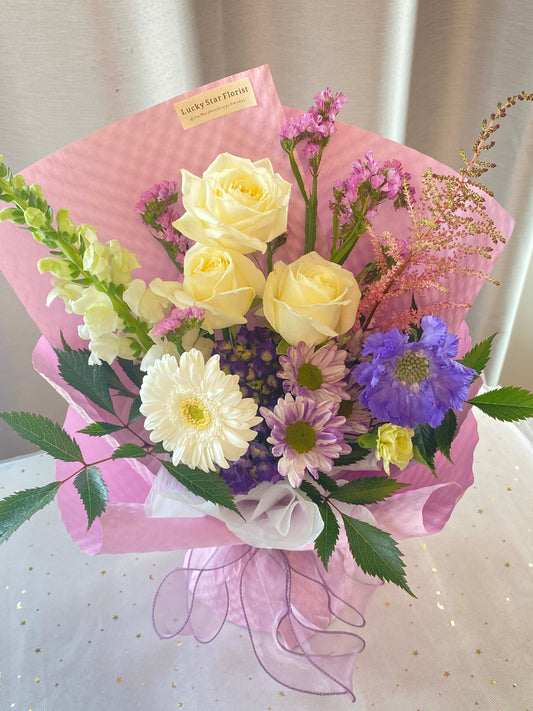 White Romance Bouquet