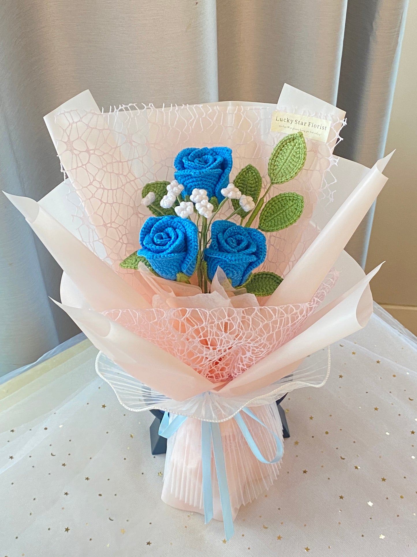 I Love You Crochet Bouquet