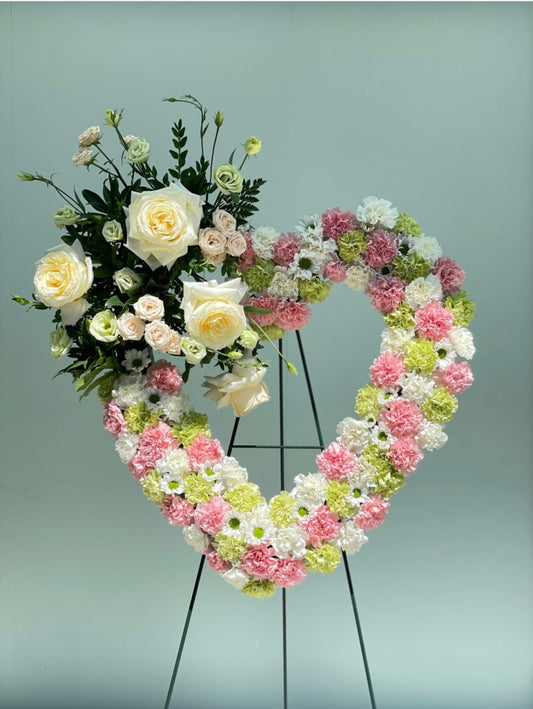 Eternal Love Heart Wreathe