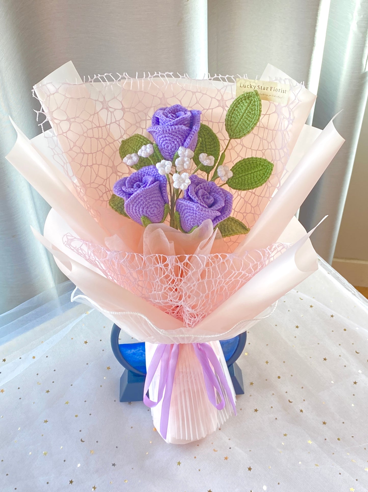 I Love You Crochet Bouquet