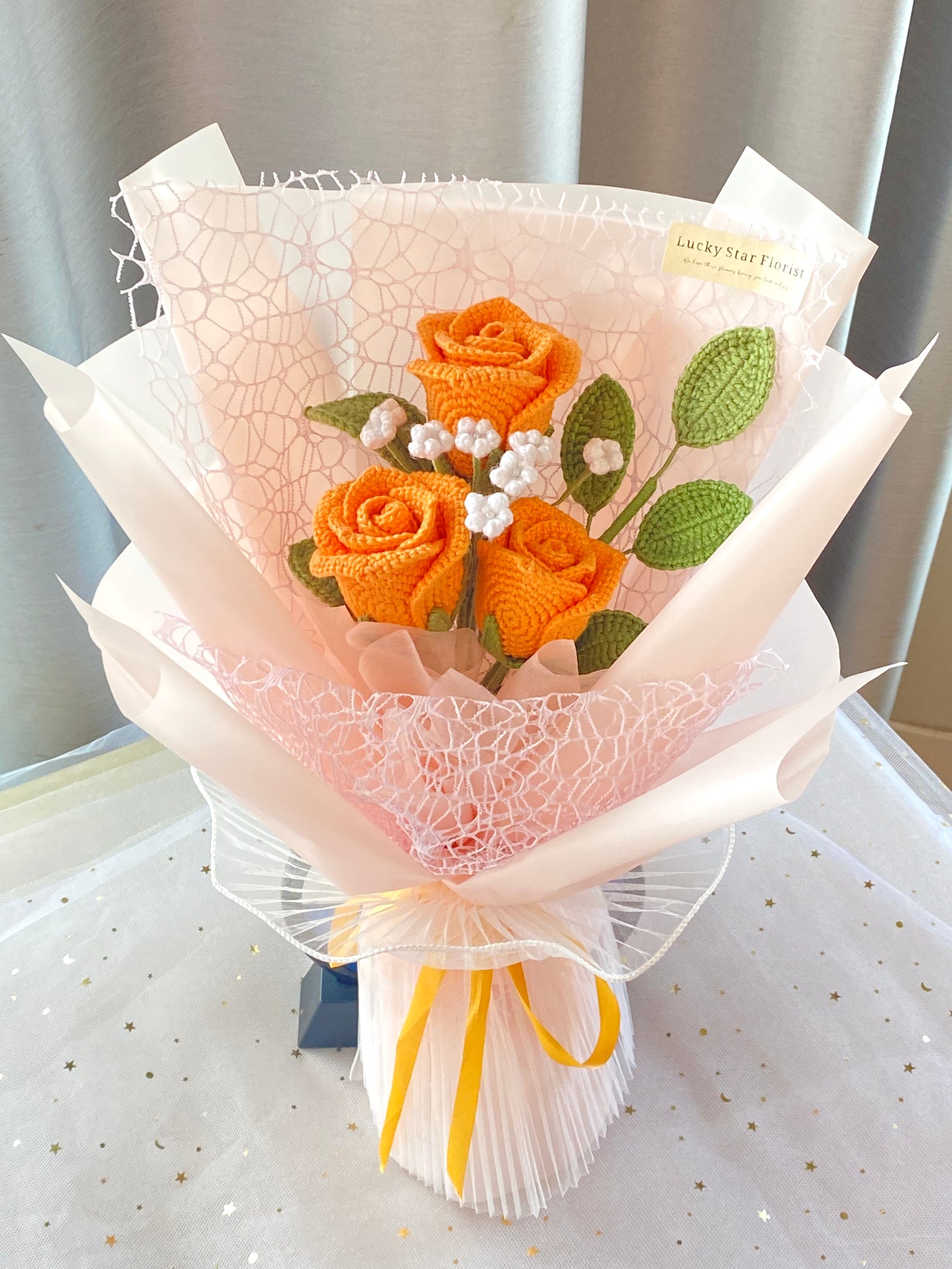 I Love You Crochet Bouquet