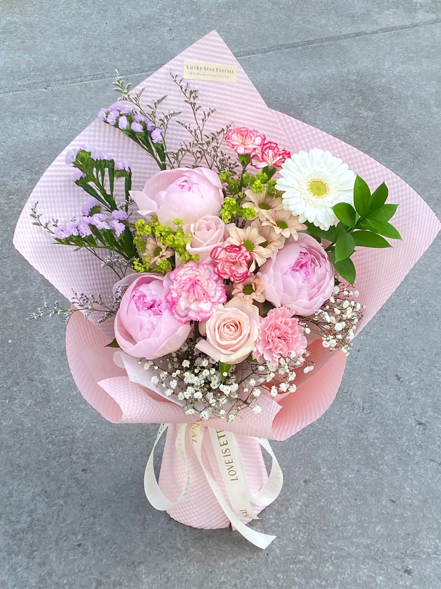 Pink Beauty Peony Bouquet